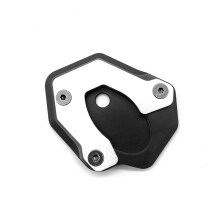 Motorcycle Kickstand Extension Pad CNC Aluminum Side Stand Enlarger for Kawasaki Ninja 650 ER6N ER6F