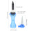Blue Golf Practice Tees Set with Reusable Ball Holder for Driving Range Use 4