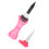 Reusable Golf Tees Set with Holder for Driving Range & Practice Pink 4