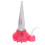Reusable Golf Tees Set with Holder for Driving Range & Practice Pink 7