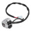 2pcs Motorcycle Handlebar Switch 1in Universal Horn Turn Signal Black 6