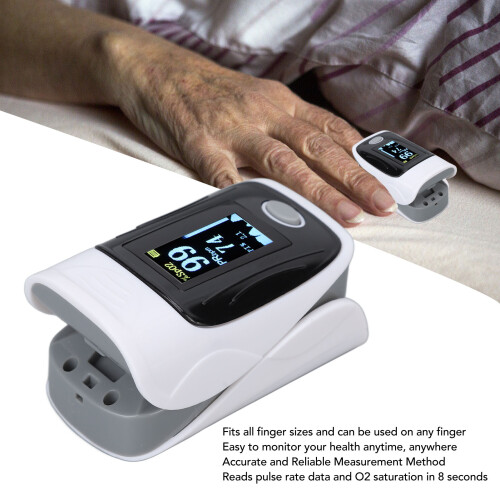 Fingertip-Pulsoximeter, kleines ABS-Gehäuse, 2xAAA 2
