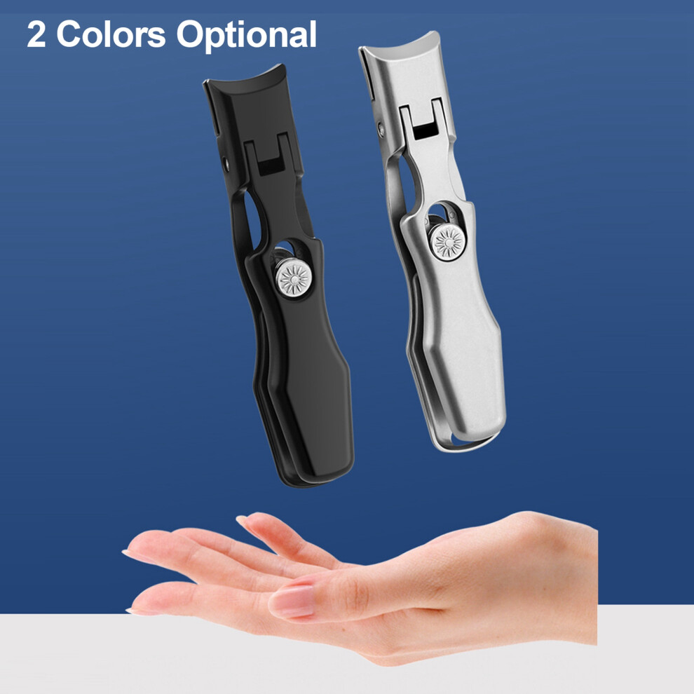 Stainless Steel Thick Nails Clipper with Wide Jaw & Catcher, 16mm Opening