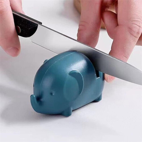 Knife Sharpener with Scissors Grinding Stone for Kitchen Chefs and Home Cooking 1