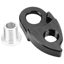 Aluminum Bike Rear Derailleur Hanger Extender, 4.5cm, Black