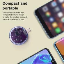 12 A 48 V Typ-C-Tester PD-Ladegeräterkennung USB-C-Tester  Digitalspannung Strom Power Bank Kapazität Ampere-Detektor