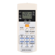 Télécommande de climatiseur compatible avec Panasonic, remplacement universel, matériau ABS, garantie incluse, aucune programmation, facile à