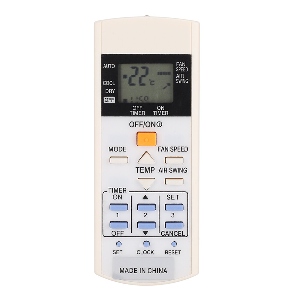 Air Conditioner Remote Control Compatible With Panasonic Universal Replacement Abs Material Warranty Included No Programming Easy To Use Operable Dist 9176269392031