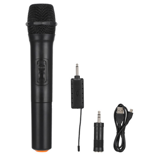 Microfone unidirecional com funcionalidade Plug and Play, estabilidade de sinal otimizada e proteção anti-microfonia. Perfeito para falar em