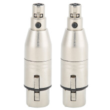 Xlr Male To Male Adapter, Compact Sturdy For Easy Installation, Suitable For Microphone Amplifier Transfers, Wide Compatibility And Excellent