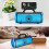 Στερεοφωνικό Ηχείο Bluetooth με Δυναμικό Φως RGB για Εσωτερική και Εξωτερική Ψυχαγωγία 6