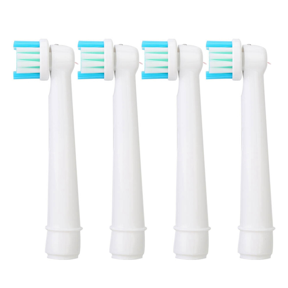 Precision Clean Brush Heads Compatible With Oral B, Soft Dupont Bristles Electric Toothbrush Replacement Heads With Plaque Removal Efficiency And