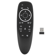 Telecomandă versatilă Air Mouse, microfon încorporat pentru introducerea vocii și conexiune RF 2.4G sensibilă, companionul perfect pentru Smart