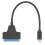 Adaptador SATA com design portátil, compatível com troca a quente e plug and play para SSDs e HDDs de 2,5 polegadas, conversor USB de alta 4