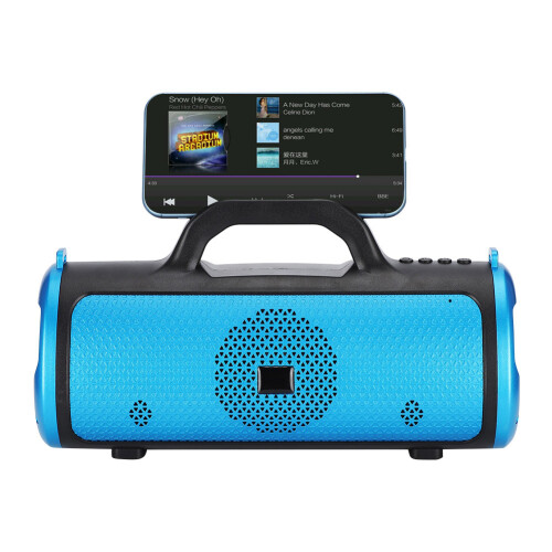 Επαναφορτιζόμενο Boombox για αδιάλειπτο χρόνο αναπαραγωγής, ασύρματο ηχείο Bluetooth 1