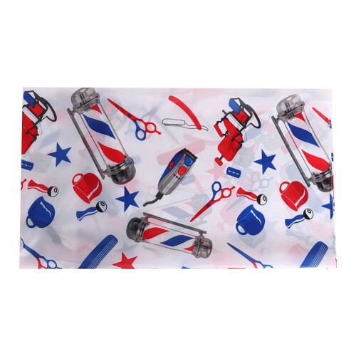 Professional Barber Cape For Salon And Home Use, Multi Function With Adjustable Snap Closure 1
