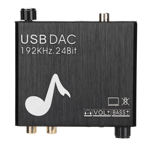 Precision Audio Conversion, Dual Digital Inputs And Analog Outputs For Versatile System Integration, Built In Headphone Amplifier For Personalized 1
