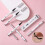 Σετ ματ eyeliner, αδιάβροχο, μακράς διαρκείας, εύκολο στη χρήση, εφαρμογή ακριβείας, 8