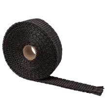 Car Exhaust Wrap 5M Roll Fiberglass Heat Shield Glass Fiber Thermal Wrap Tape Car & Motorcycle Exhaust Manifolds Red
