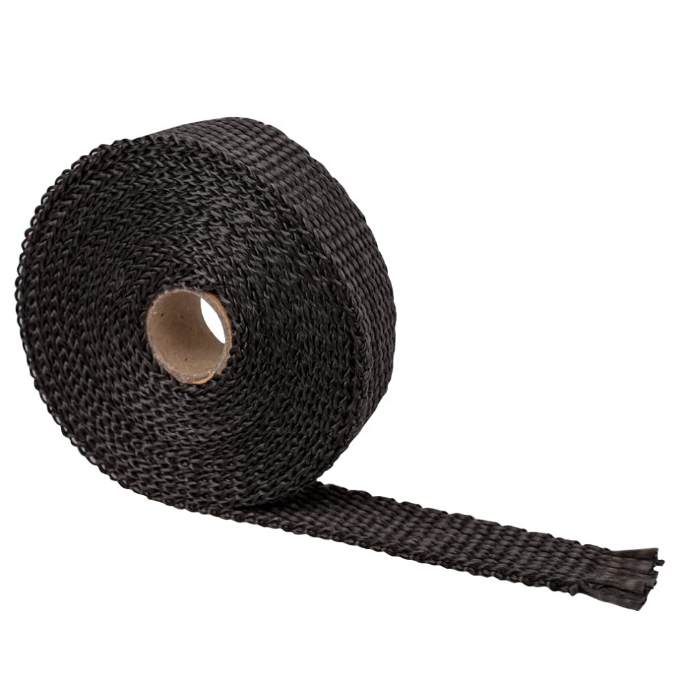 Car Exhaust Wrap 5M Roll Fiberglass Heat Shield Glass Fiber Thermal Wrap Tape Car & Motorcycle Exhaust Manifolds Red 9382693118493