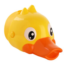 Faucet Extender For Kids, Cartoon Duck Design, Safe Hand Washing Aid, Easy To Install, Plastic, Yellow