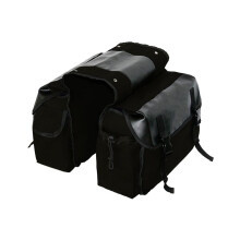 Motorbike Storage Bag For Sportster 150cc Scooter Canvas Waterproof Panniers Pouch Color 2