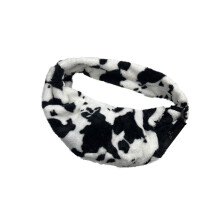 Pet Carriers Bag Winter Warmth Plush Shoulder Small Cat Dog Carrier Outdoor Camping Hiking Travel Cow Print White