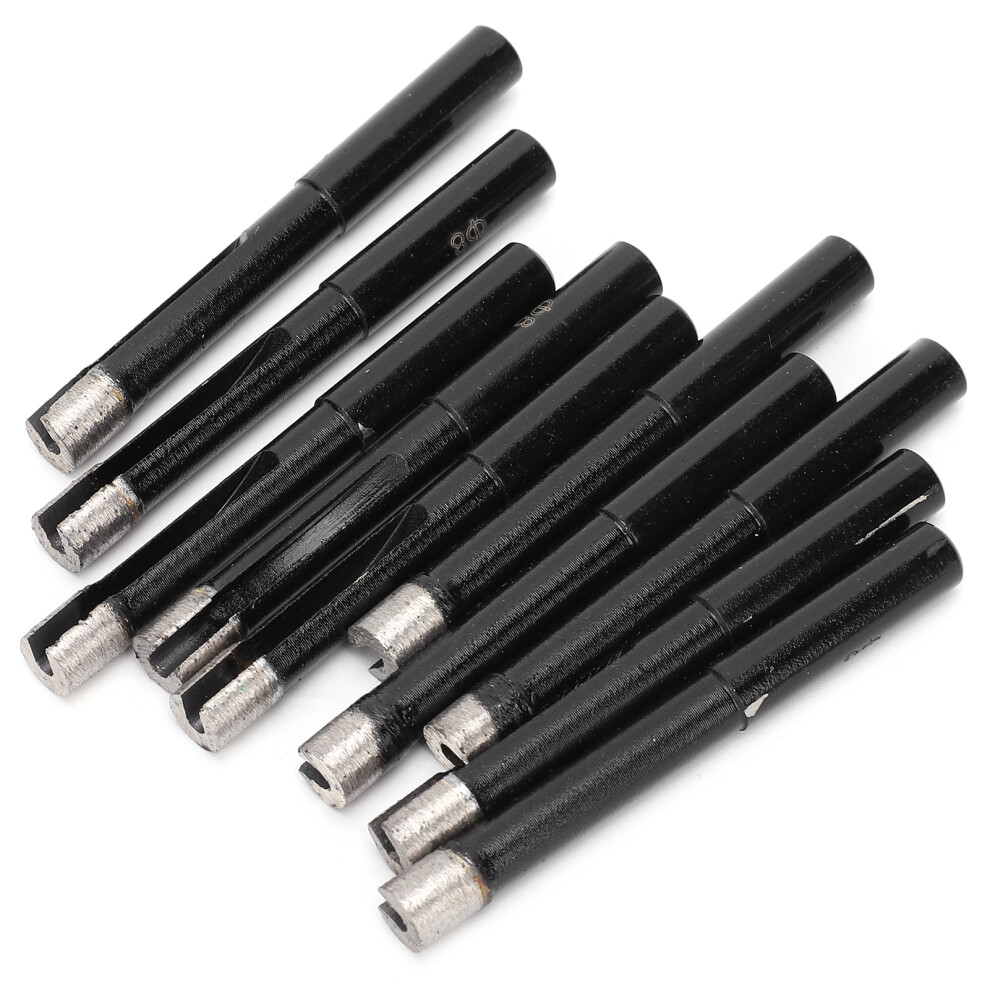 Diamond Drill Bit 8Mm For Ceramic Tile Marble Granite Core Hole Saw 10Pcs 7901378786868