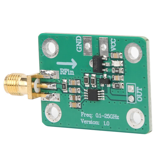 Logarithmic RF Detector Module 0.1-2.5GHz Power Meter(7-15V) 2
