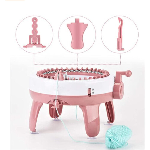Knitting Machine Accessories Adapter Set Plastic Round Loom Attachments for 22 40 48 Jamit 1
