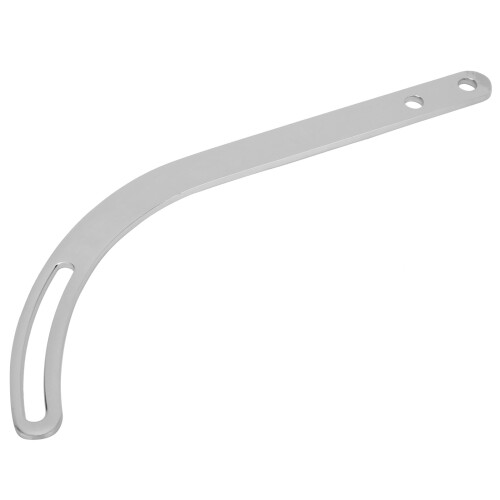 Durable Silver Alternator Bracket for Small Block Chevy Engines 1