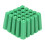 M6 Expansion Tubes 100Pcs - Durable Green Wall Plugs for Versatile Use 4