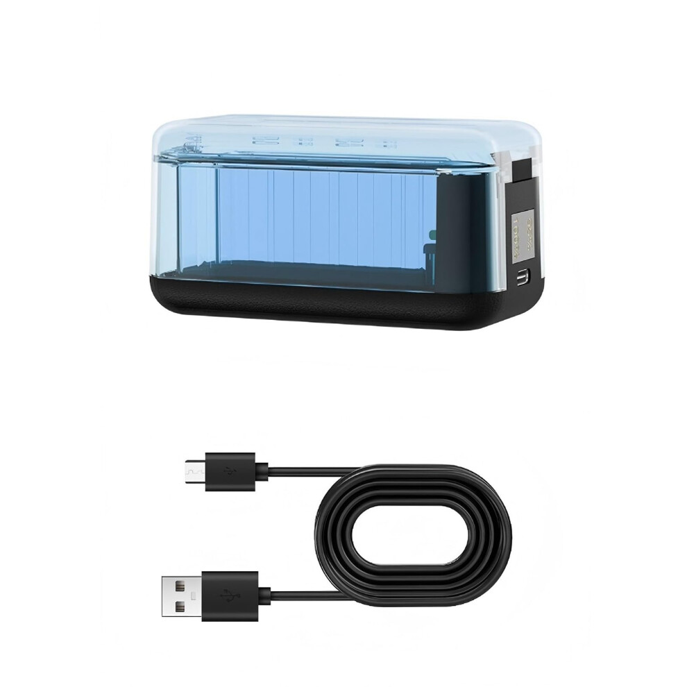 Action Camera Battery Charger Case With Fast Charging, Triple Battery Support And Card Slot Storage 9044945480566