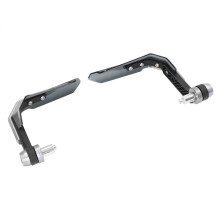 22mm Aluminum Alloy Motorcycle Handguard for Sport Dirt Bike ATV MX Silver