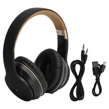 Trådløse hi-fi stereoheadset til gaming og computerbrug, overlegen lydkvalitet med udvidet frekvensområde og krystalklar diskant, over