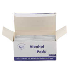 Isopropyl Alcohol Wipes Skin Preparation First Aid Prep Pads General Cleansing Airtight Protection Medical Alcohol Swabs For Disinfection Portable