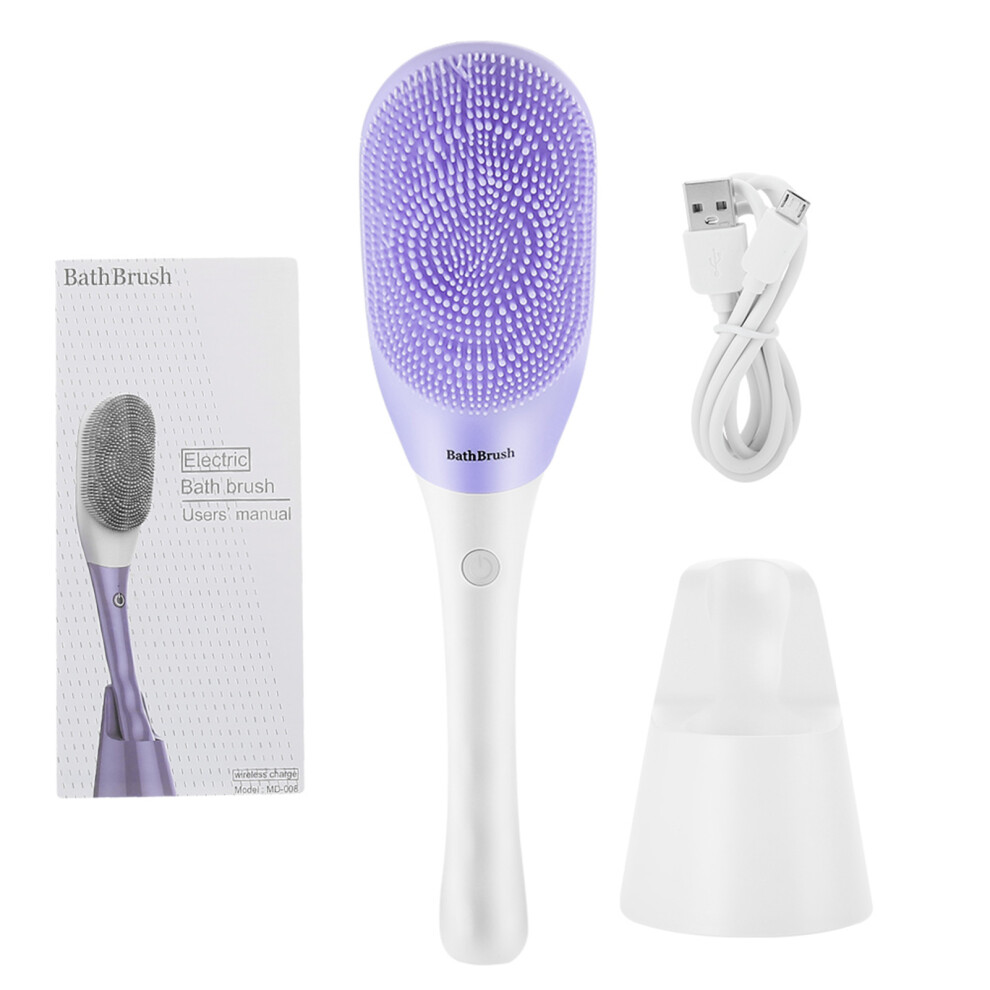 Blackhead Remover Exfoliating And Massaging Vibrating And Rotating Face Scrubber Waterproof Rechargeable Facial Cleansing Brush Adjustable Cleansing