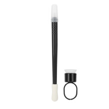 Agulhas descartáveis de aço inoxidável de grau médico, esterilizadas e embaladas individualmente, para micropigmentação de sobrancelhas e