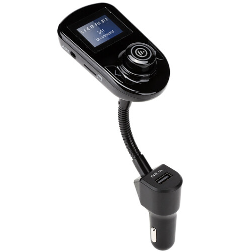 Πομπός FM Bluetooth για κλήσεις handsfree, στερεοφωνικό Hi-Fi για premium ήχο, έγχρωμη οθόνη που 1