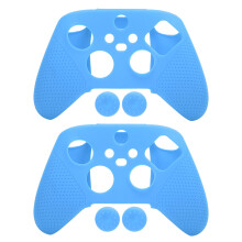 Controller Cover Skin Vervangende Zweetbestendige Antislip Siliconen Hoes met Thumb Grips voor Xbox Series XS Controller