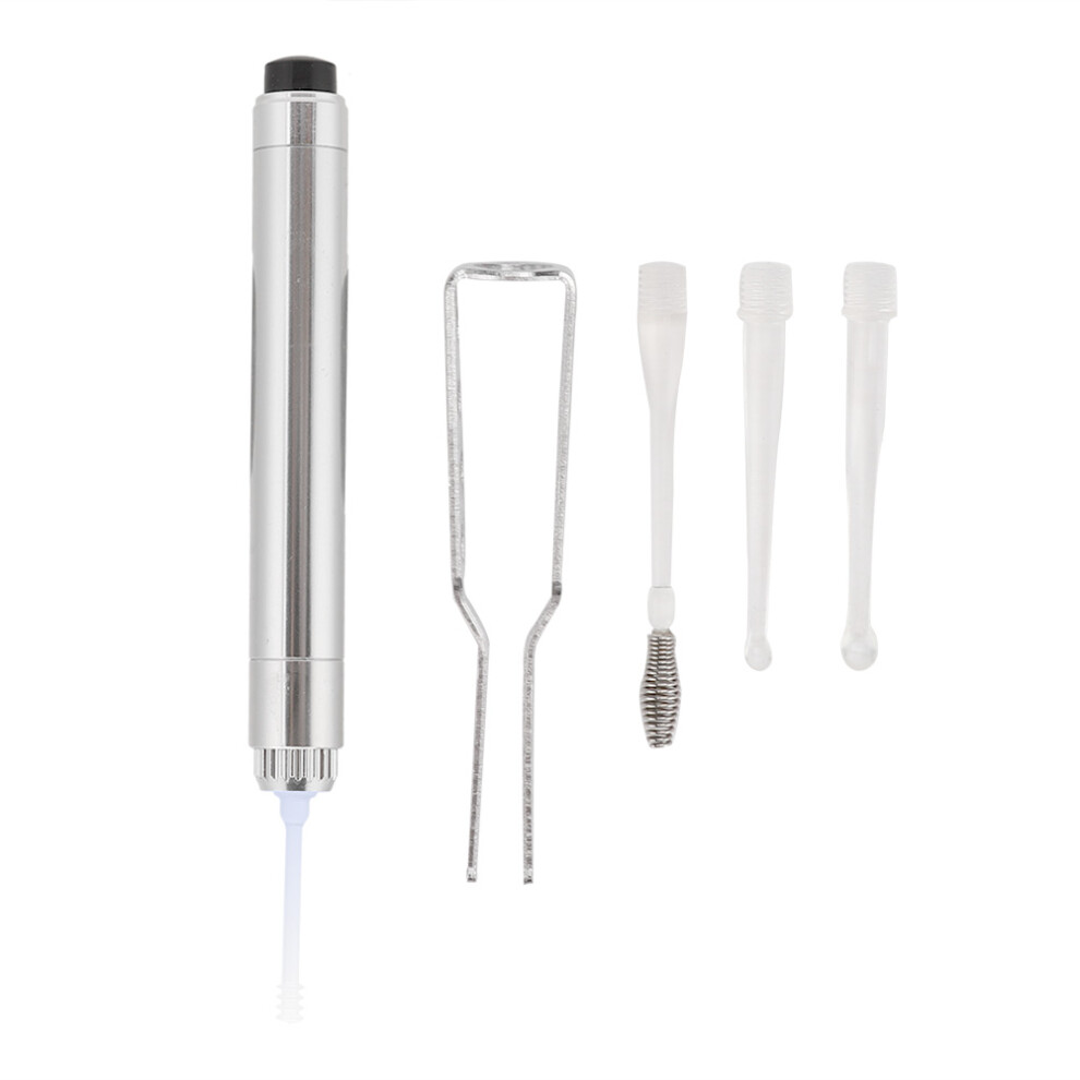 Light Earwax Removal Kit With Led Stainless Steel Tools Spiral Ear Cleaner, Ergonomic Handle Design Ear Wax Cleaning Tool Set Including Ear Canal