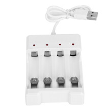 Carregador inteligente e ecológico, com modo de carregamento híbrido para baterias recarregáveis NiMH de alta potência, ideal para uso doméstico
