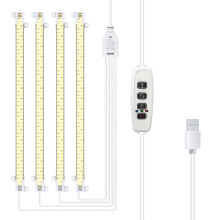 Bandes Lumineuses de Culture de Plantes à LED, Lampes de Culture à  Complet pour Plantes D'IntéRieur avec Minuterie Marche/ArrêT Automatique