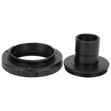 All Metal Construction Telescope Camera Adapter, T Mount Adapter with Anti Oxidation Surface Treatment Compatible with Pentax K Mount SLR Use M42