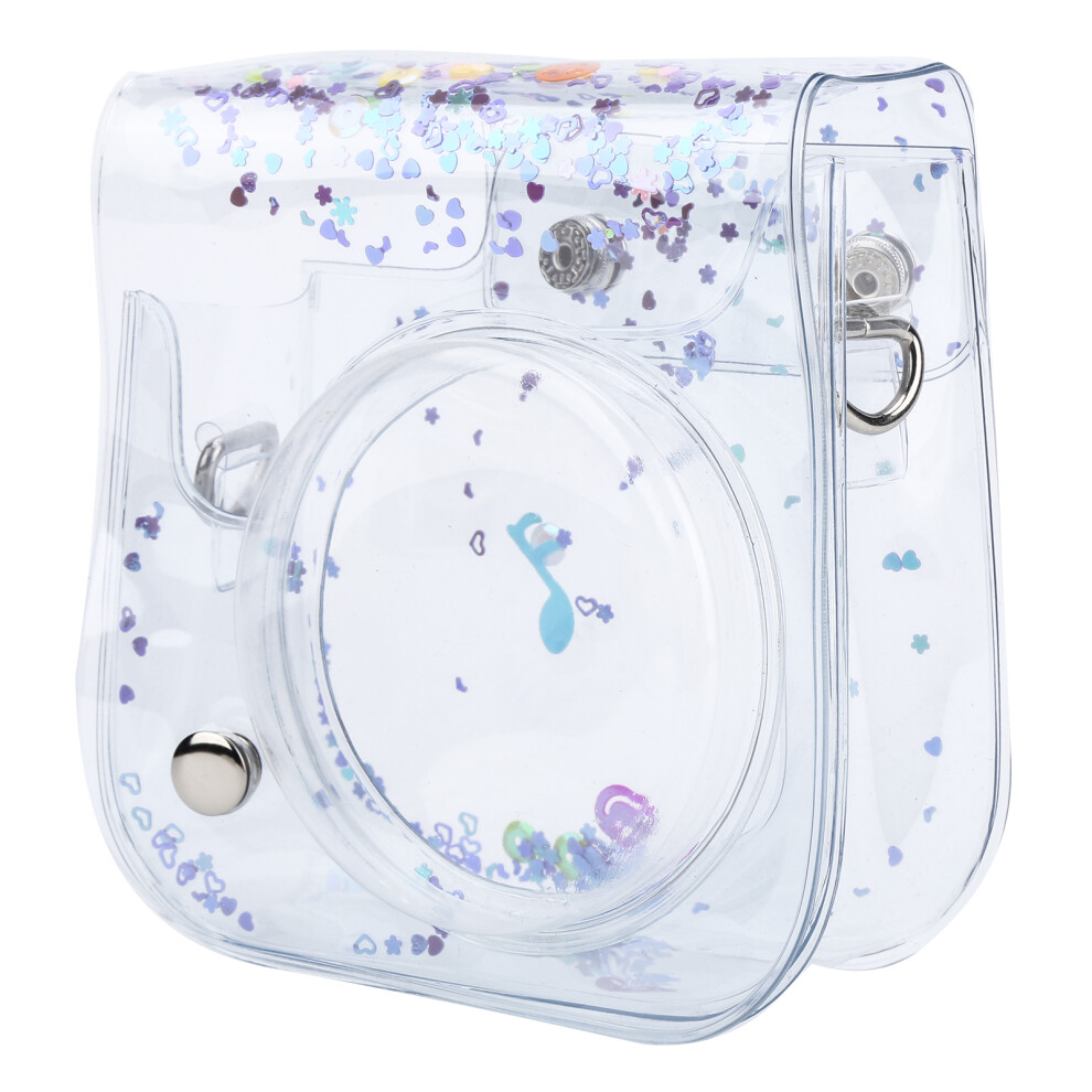 Pvc Mini Camera Bag For Instax Mini 11/9/8, 12.5X6.5x14cm, Purple 4971382515436