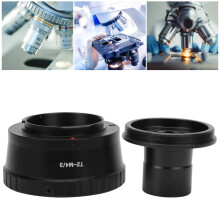 23,2 mm Aluminium T-Mount Adapterring für M4/3 Kameras Schwarz