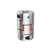 Aluminum Rigid Clamping Coupling D14L22 Shaft Coupler Motor Encoder 3mm 4mm 5mm 6mm Dividing Table 4mm X 4mm