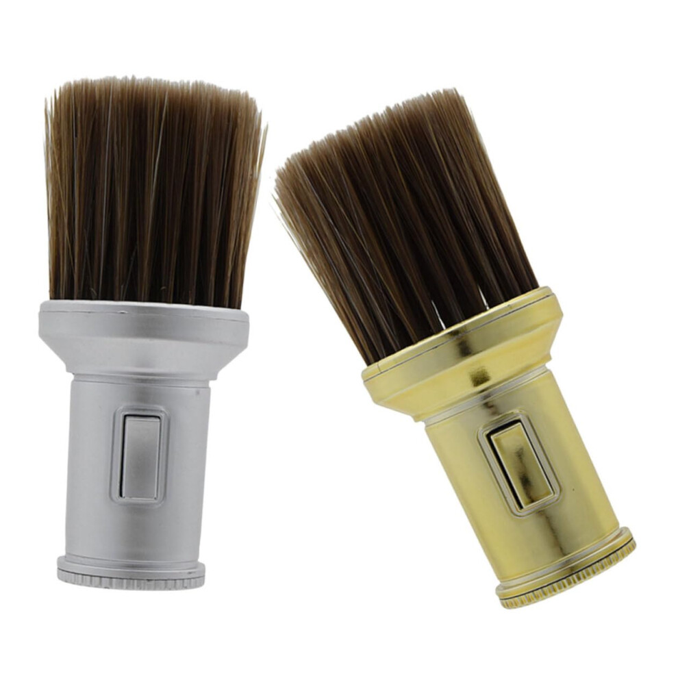 Neck Duster Barber Brush Set, 2Piece, Detachable Design, Portable Cleaning Tool For Hair Cutting, Barbers And Home Use