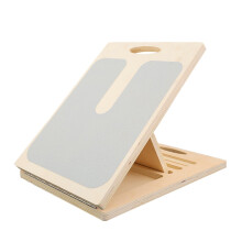 Calf Stretcher Adjustable Slant Board Wooden Incline Wedge Ankle Rehab Balance Training