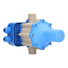 Water Pump Pressure Switch 1.5-3.0bar Waterproof 0.75kW Blue Gray